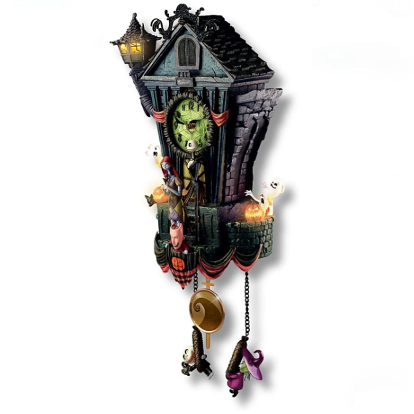 SPOOKYCLOCK - OROLOGIO DA PARETE DI HALLOWEEN, INCUBO PRIMA DI NATALE